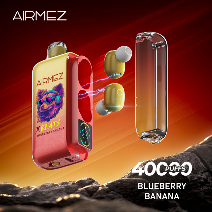 Airmez Vape Xbeats Blaubeeren Banana – 40000 Züge – Bild 1