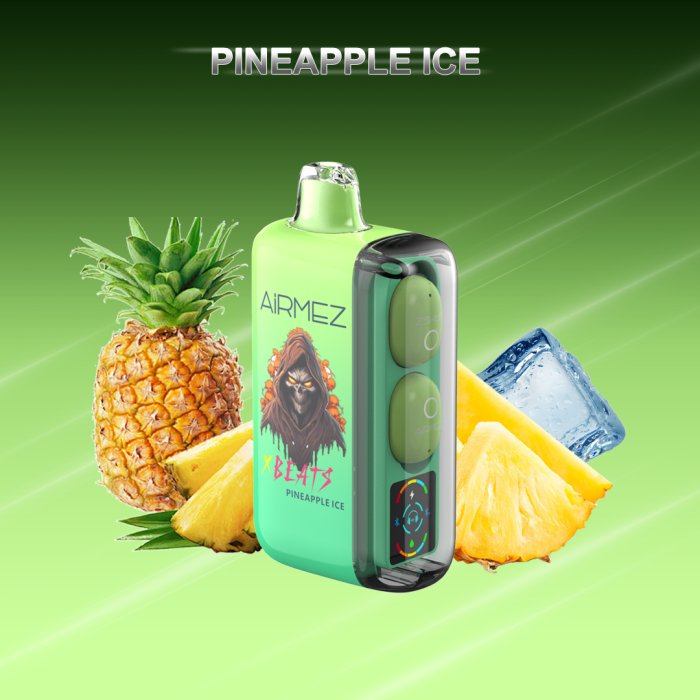 Airmez Xbeats Ananas Eis Vape – 40000 Züge – Eingebautes Audio & Geschmack – Bild 1