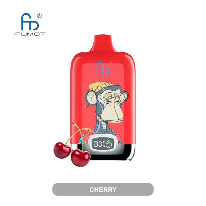 Fumot 12000 Cherry | Randm Tornado 12000 R And M Tornado 12000 E-Zigarette Ohne Nikotin – Bild 1