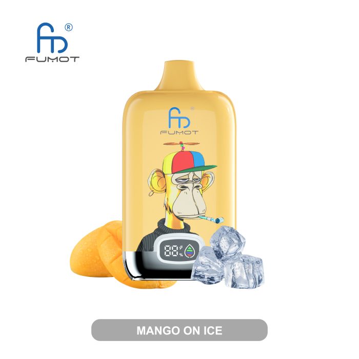 Fumot 12000 Mango On Ice | Randm Tornado 12000 Vape 12000 Züge Digital Box 12000​ – Bild 1