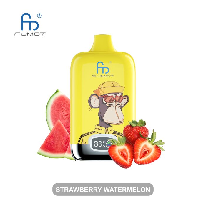 Fumot 12000 Strawberry Watermelon | Randm Tornado 12000 Fumot Digital Box 12000 E-Zigarette top 10 – Bild 1