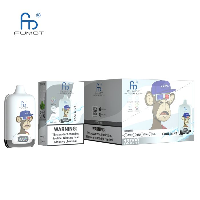 Fumot 12000 Cool Mint | Randm Tornado 12000 Fumot Vape 12000 Menthol Zigaretten Kaufen – Bild 3