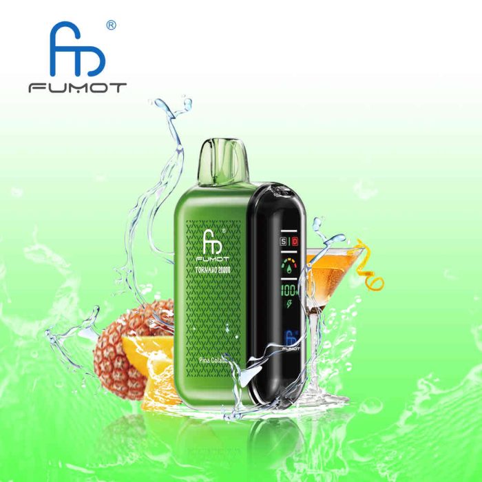 Fumot 20000 Pina Colada Randm Tornado 20000 Tornado 20k E-Zigarette base 1 liter – Bild 1
