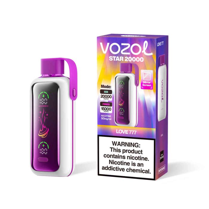 Vozol Star 20000 Love 777 | Premium Einweg E-Zigarette mit einzigartigem Geschmackserlebnis |Vozol 20 000 – Bild 2