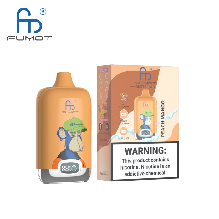 Tornado 12000 Peach Mango: Tropische Pfirsich-Mango-Harmonie für 12.000 Züge Vape Puffs – Bild 3