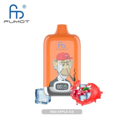 R and M Tornado 12000 Red Apple Ice: Erfrischender Apfel-Kick für 12.000 Züge