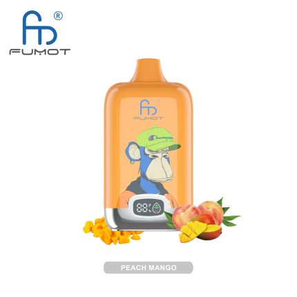 Tornado 12000 Peach Mango: Tropische Pfirsich-Mango-Harmonie für 12.000 Züge Vape Puffs
