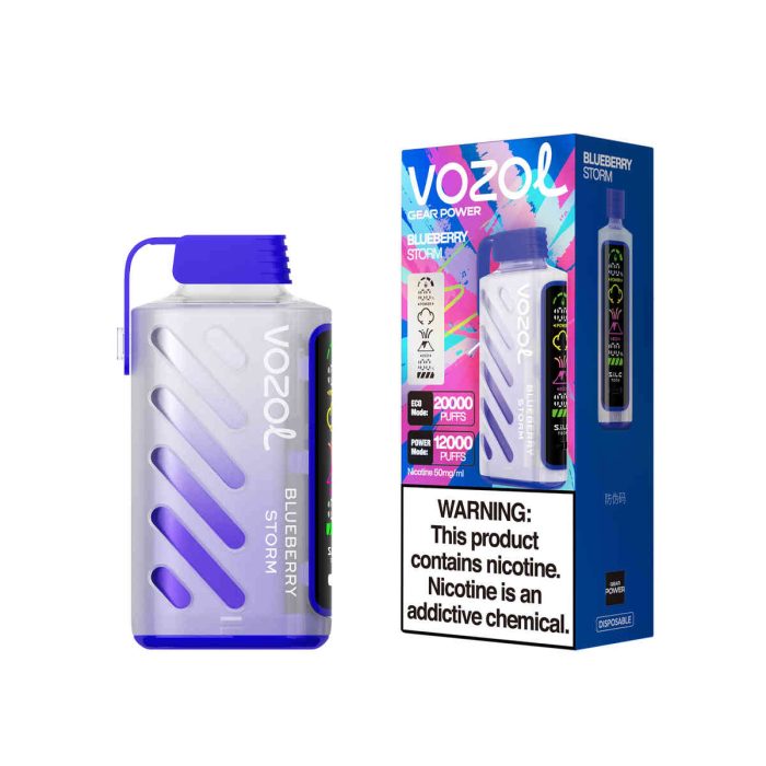 VOZOL Gear Power 20000 Blueberry Storm: Erlebe die ultimative Frische mit 20.000 Zügen – Bild 1