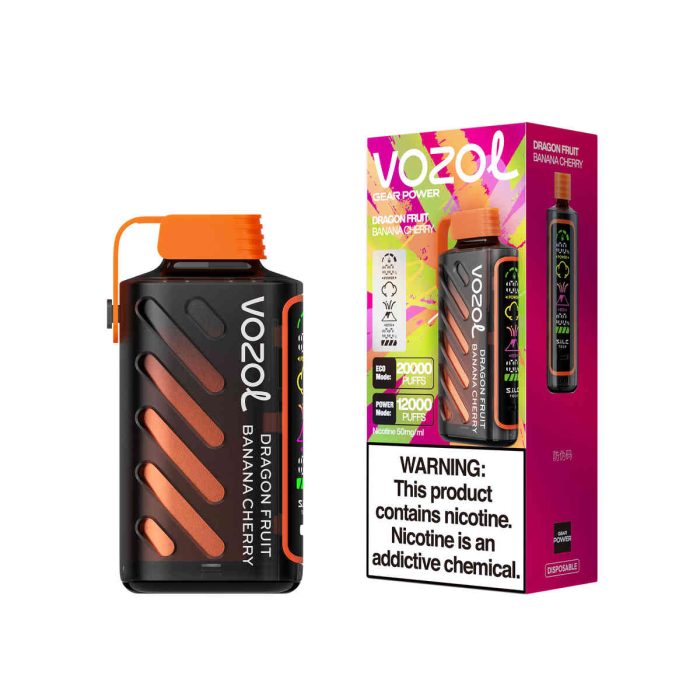 VOZOL Gear Power 20000 Dragon Fruit Banana Cherry: Vozol 20 000 Vozol Vape 20000 – Bild 1