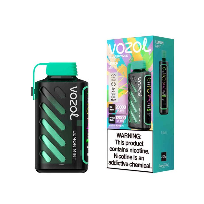 VOZOL Gear Power 20000 Lemon Lime: Vozol Gear Power Vozol 20000 Vozol 20k 20.000 Zügen – Bild 1