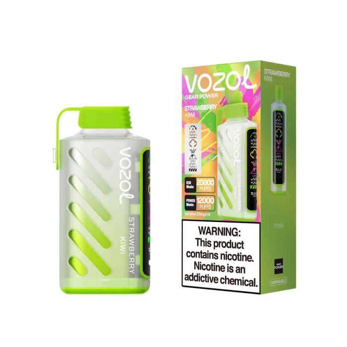 VOZOL Gear Power 20000 Strawberry Kiwi: Erlebe die ultimative Frische mit 20.000 Zügen – Bild 1