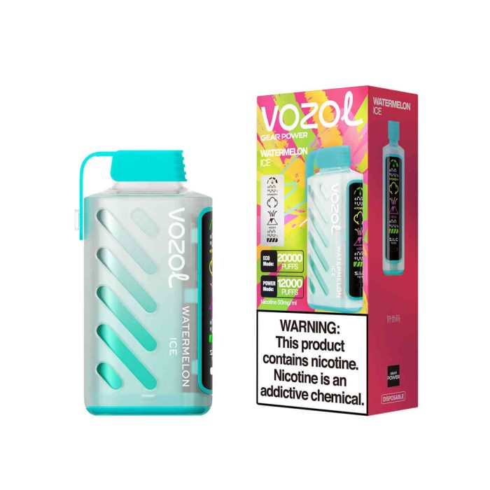 VOZOL Gear Power 20000 Watermelon Ice: Erlebe die ultimative Frische mit 20.000 Zügen – Bild 1