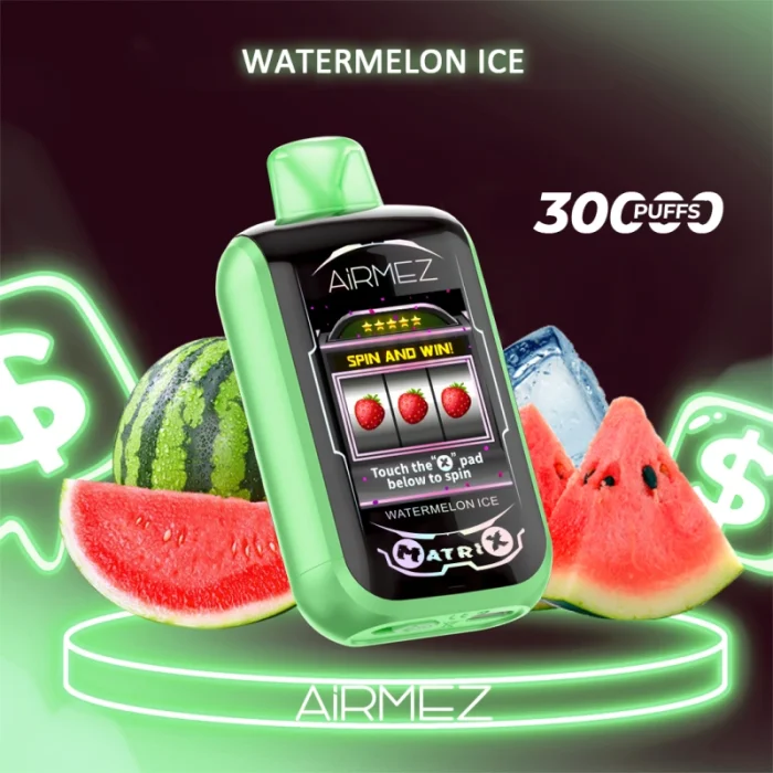 Airmez Matrix Pro Wassermelone Eis – 30000 Züge – Premium Vape mit Spielfunktion – Bild 1