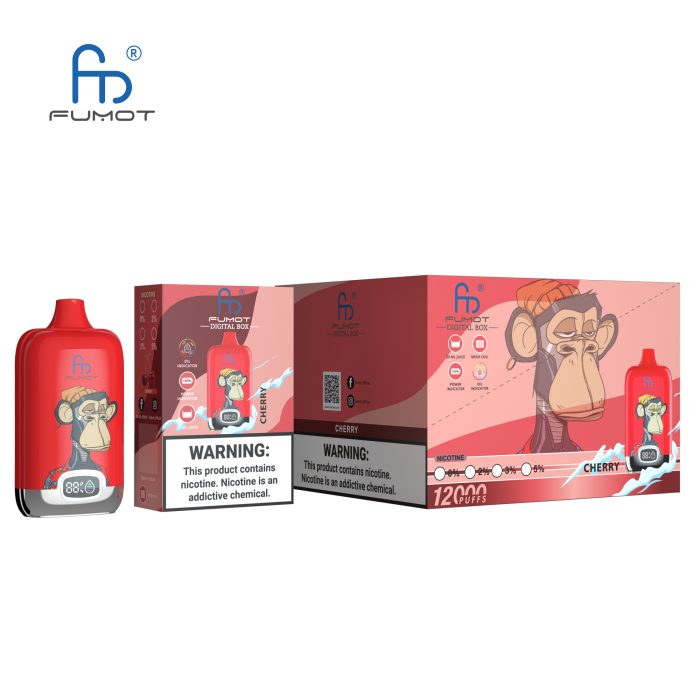 Fumot 12000 Cherry | Randm Tornado 12000 R And M Tornado 12000 E-Zigarette Ohne Nikotin – Bild 3