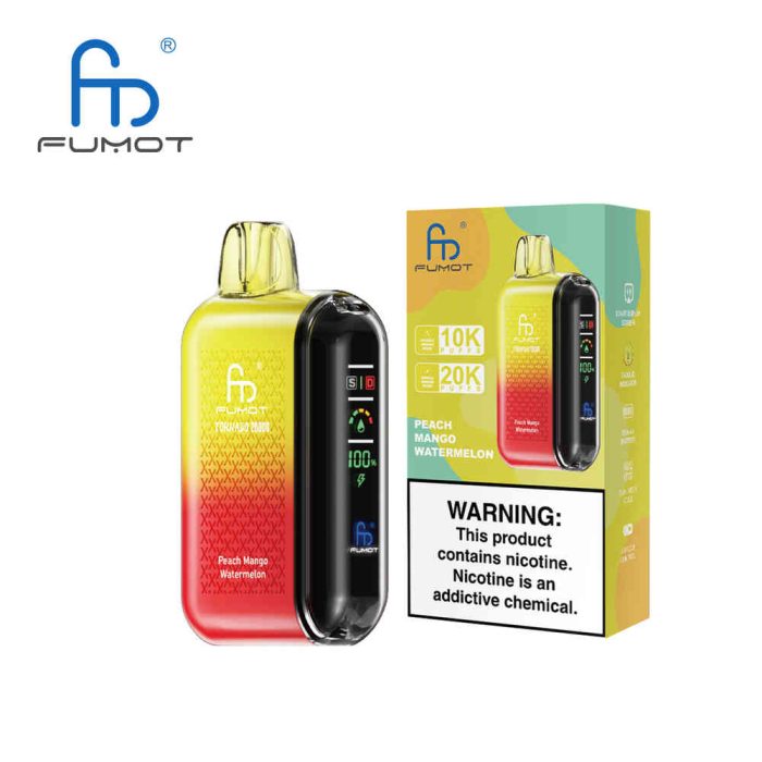 Fumot 20000 Peach Mango Watermelon Randm Tornado 20000 Fumot 20k – Bild 2